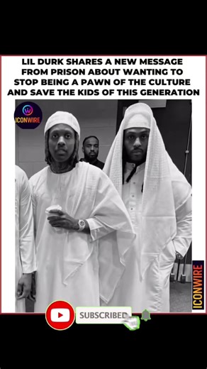 ❤️🥹Lil Durk’s Powerful Message From Prison #lildurk #hiphop #shorts