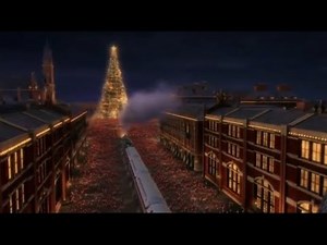 POLAR EXPRESS: La Llegada del Polar Express al Polo Norte en Castellano