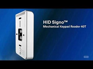 Meet the Mechanical Keypad HID Signo Reader
