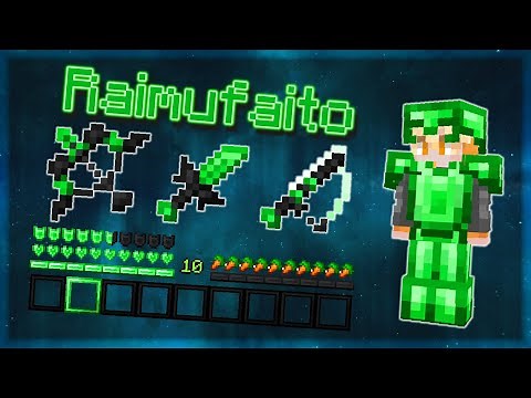 Raimufaito - 16x Release! Lime Green PVP Texture pack!