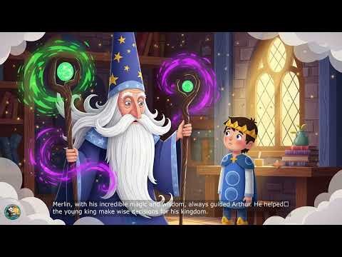 [#KidsStory] The Story of King Arthur for Kids! ✨ Courage & Camelot Adventures!
