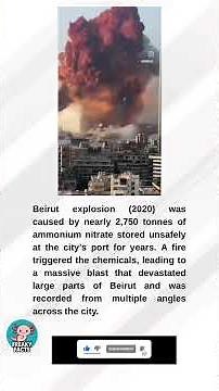 One of the Biggest Non-Nuclear Explosions Ever (Beirut)