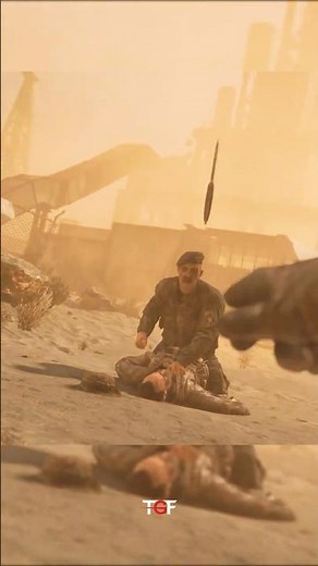 General Shepherd’s Death 🔥 Iconic MW2 Remastered Ending #gamingshorts #gaming