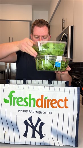 it’s about time we put more flavor combinations in egg rolls right? these Mediterranean egg rolls take your favorite bold flavors and pack them in a perfect bite-sized wrapper - and you can buy all the ingredients through the @FreshDirect app so you don’t even need to leave your house! gently sauté @organicgirl baby spinach, and combine with marinated artichokes, roasted peppers, and marinated ciliegini all from Fresh Direct’s “build a better salad” list. chop all of the ingredients up, load the