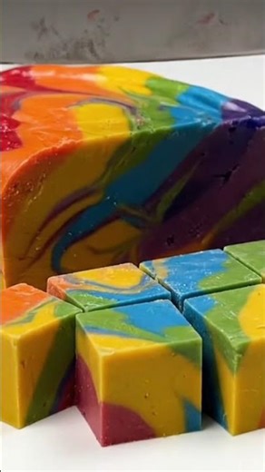 ASMR Knife Cutting Cube Sounds | Ultra Satisfying | Timustory #asmr #shorts #asmrknife