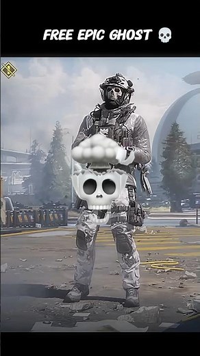 Paid Legendary Ghost Or Free Epic Ghost| cod mobile ghost | cold biter #callofduty #codmobile