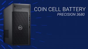 How to Replace the Coin Cell Battery Precision 3680