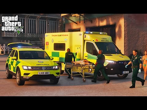 Responding to a Bomb Threat (London Ambulance Paramedic GTA 5 Mod)