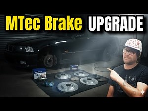 BMW E36 Gets A Brake Overhaul MTEC| Drilled & Grooved Performance Discs