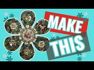 LEARN TO MOSAIC WITH THIS SIMPLE MOSAIC PROJECT using a MDF base