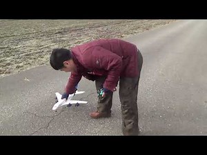 Amazon で １万円のラジコン飛行機 エアバス airbus A380 飛行編