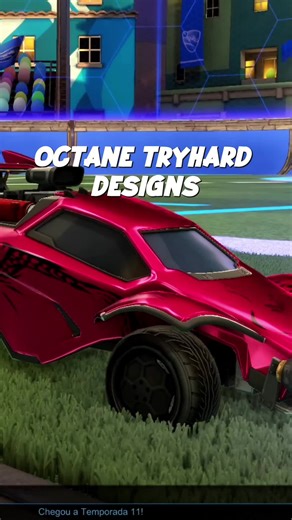 Octane Tryhard Designs in Rocket League