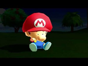 Baby Mario crying for a diaper change