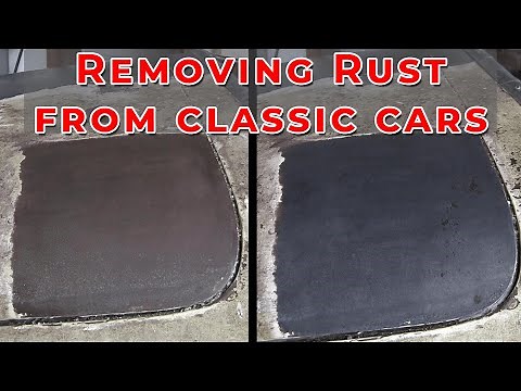Rust Removal Classic Car Restoration