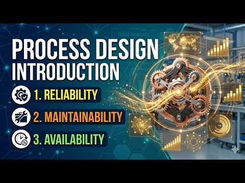 Introduction to process design: Reliability, maintainability and availability