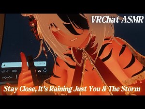 A Rainy Night 🌧️🍶 | VRChat ASMR for Sleep & Tingles