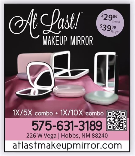 The perfect cute gift she will use everyday ❤️ | At Last Makeup Mirror