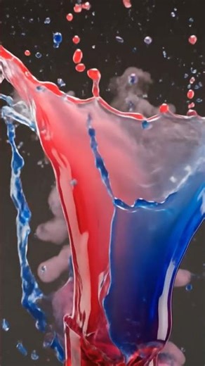 A glass bottle falling in slow motion and exploding