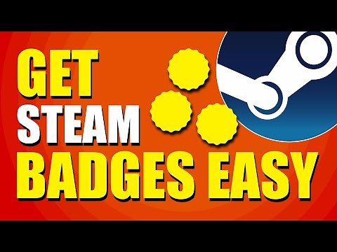 How To Get Steam Badges Easy (Best Method)