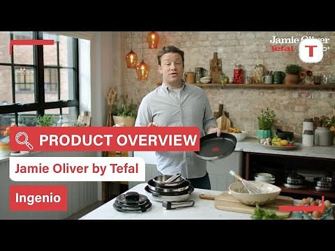 Jamie Oliver presents Ingenio, the collection of pots & pans with removable handle