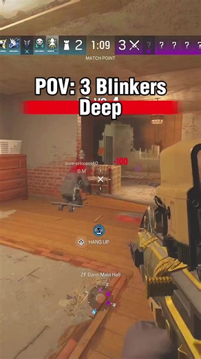 knocking down whatever moves off the blinkers 😭 #siege #fyp #r6 #r6siege #r6s