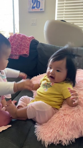 Baby playing together turn into fighting #foryoupage #foryou #baby | babies
