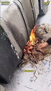 Why Do Truck Drivers Light a Fire Under Their Fuel Tanks?