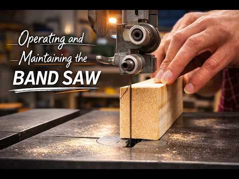 2.3 b Operating and Maintaining the Band Saw