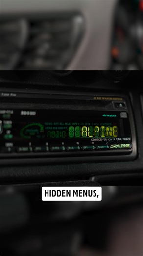 Discover Hidden Features in Retro Alpine Head Units