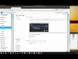 Drag and Drop Word docs into a Moodle Lesson