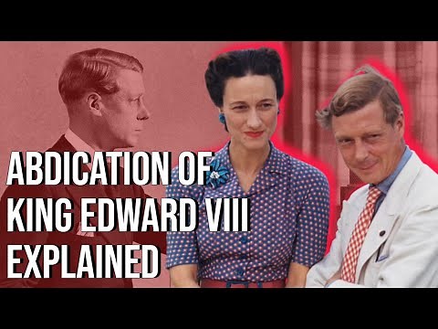 Why did King Edward VIII abdicate?