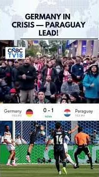 Paraguay Stun Germany 1-0 | FIFA World Cup 2026 | N18S