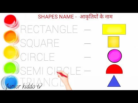 Learn Shapes Circle, Square, Triangle, Rectangle, &more | Educational Videos For Toddlers & Babies
