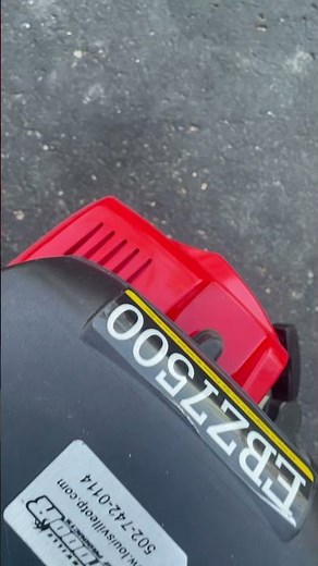 How to start your redmax ebz 7500