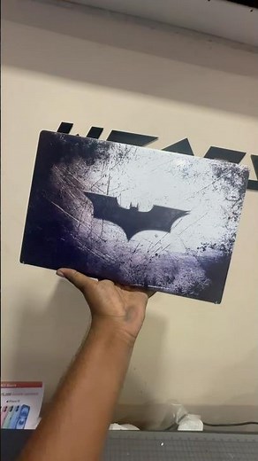 Epic Batman Laptop Wrap Transformation | Dark Knight-Inspired Custom Design
