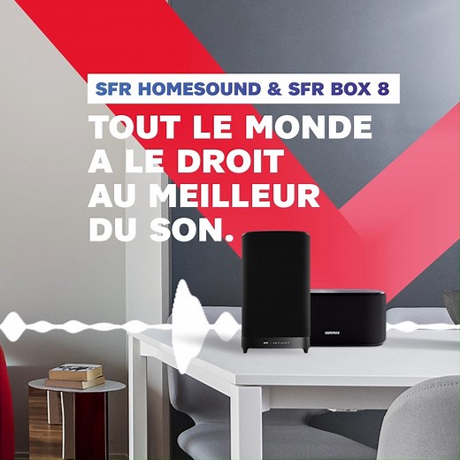 64 reactions · 90 comments | Pour être sur la même longueur d’onde que vos voisins ? 樂 Montez le son. 落 Accordez vos violons avec le duo SFR Box 8 associée à l’enceinte SFR HomeSound !  Flora  | SFR | Facebook