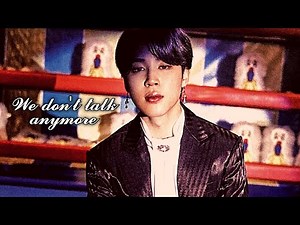 [FMV] Jimin ❝We Don't Talk Anymore❞