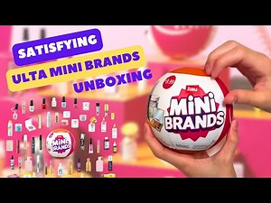 Satisfying ULTA MINI BRANDS ***unboxing*** | Lights, Camera, Chyler #minibrands #ulta