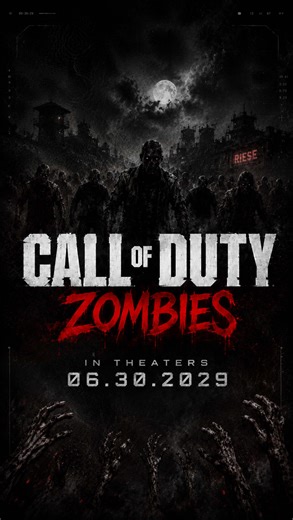 Imagine walking into a theater and seeing Call of Duty Zombies on the big screen… Kino vibes, undead hordes, mystery box energy, dark military horror, and a full-blown survival story made for the fans. Would this actually be fire, or would Hollywood completely ruin it? 👀 If they ever made a real COD Zombies movie, what map should it be based on first — Kino, Origins, Mob of the Dead, Der Eisendrache, or something brand new? Drop your pick in the comments because this needs to be a real debate. 