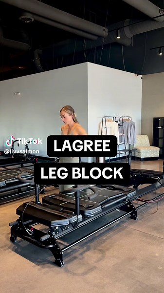 Lagree Leg Block for Intense Leg Day Workout