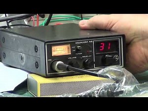 Maxcom 4E CB27/81 UK FM CB radio - On The Air test