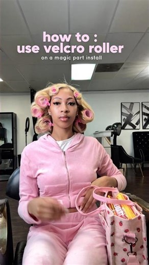 how to use velcro rollers on your magic part install