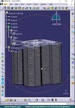 Effective way to use Slot Command in CATIA V5 #engineeringstudents #mechanicaldesign #cad