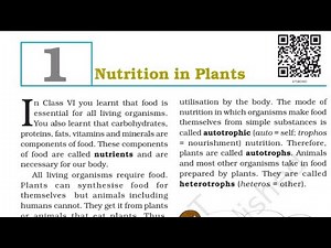 Nutrition in plants class 7 part 2