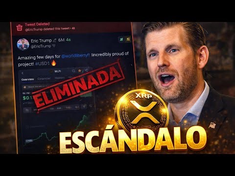 Ripple XRP!!! What a crazy thing! *Eric Trump deletes posts*!!! It doesn't add up... #xrp #ripple...