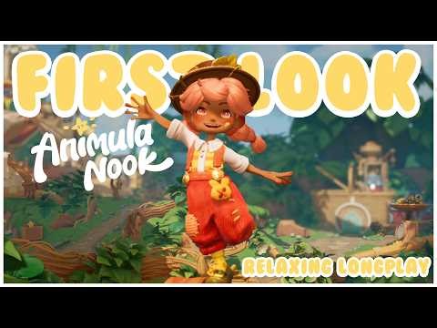 First Look At ANIMULA NOOK 🌿 4 Hours of Relaxing Gameplay (No Commentary)