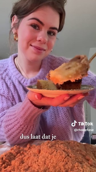 Bakvent Dag 1: Appel Crumble Cake met een Boodschap