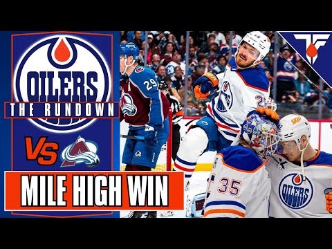 Oilers News | Mile High Win | Connor Ingram | Tristan Jarry | Colton Dach | Ty Emberson