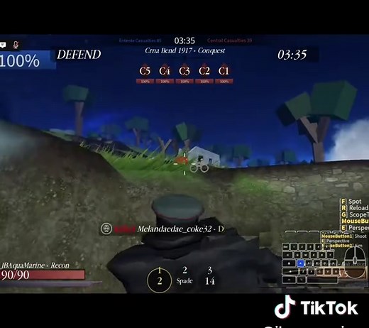 Roblox Entrenched: Fort Vaux Gameplay