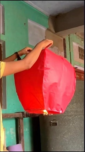 How to make sky lantern at Home